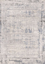 Tapis Portneuf – motif beige et bleu, abstrait (Kalora Luca F113/0454) – Meubles TOCO