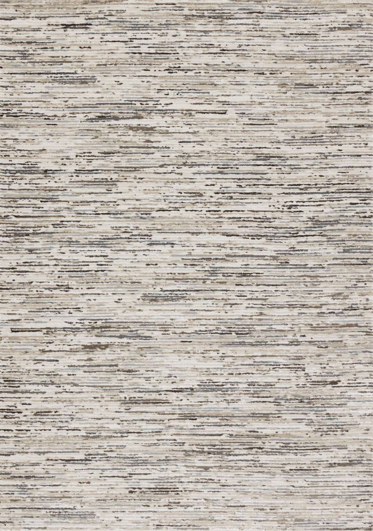 Tapis Portneuf – motif beige et brun, rayé (Kalora Luca G613/9121) – Meubles TOCO