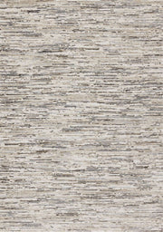 Beige et brun, rayé / 2'7" x 4'3"
