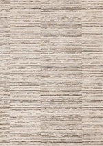 Tapis Portneuf – motif beige et gris, rayé (Kalora Luca K717-9252) – Meubles TOCO