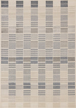 Tapis Portneuf – motif bleu et gris (Kalora Luca K719-0252) – Meubles TOCO