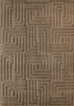 Tapis Témiscouata – motif brun (Kalora Luxe 13005/7222) – Meubles TOCO