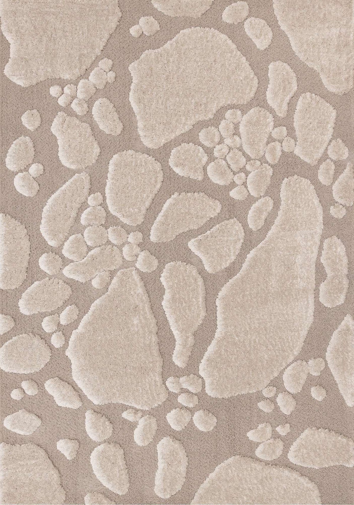 Tapis Témiscouata – motif brun et taupe (Kalora Luxe 13030-2383) – Meubles TOCO