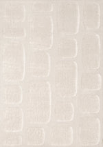 Tapis Témiscouata – motif blanc 2 (Kalora Luxe 13063-6191) – Meubles TOCO