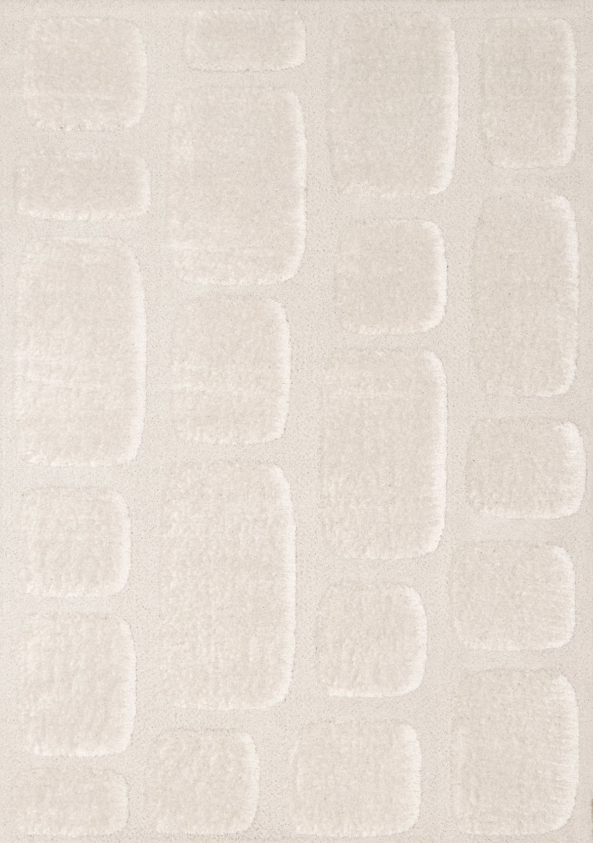Tapis Témiscouata – motif blanc 2 (Kalora Luxe 13063-6191) – Meubles TOCO