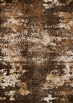 Tapis Nicolet – motif beige et noir, effet vieilli (Kalora Lynn 20012-6161) – Meubles TOCO