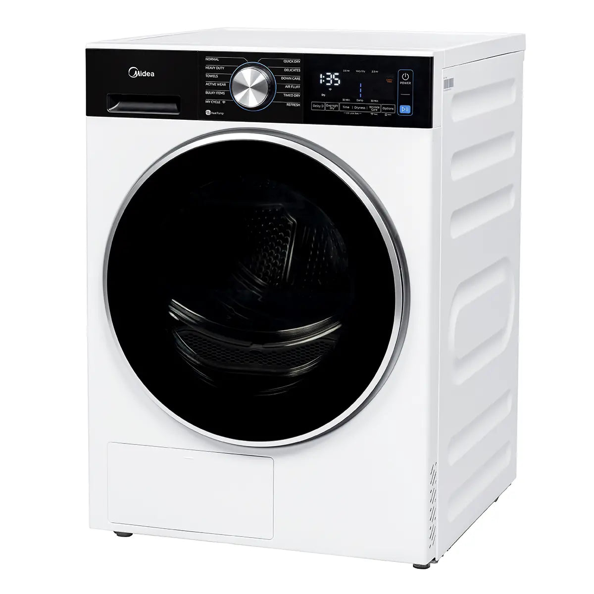 Sécheuse compacte à pompe à chaleur de 4,4 pi³ à chargement frontal avec soin anti-froissement