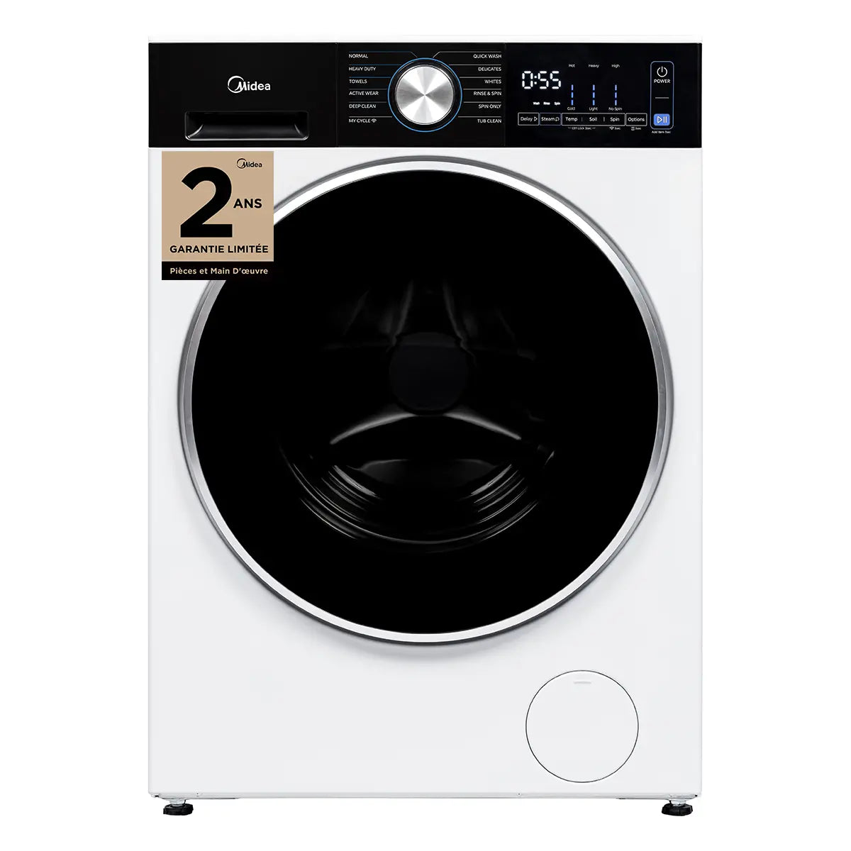 Laveuse compacte à chargement frontal de 3,1 pi³ avec PowerMix™ et Steam Care