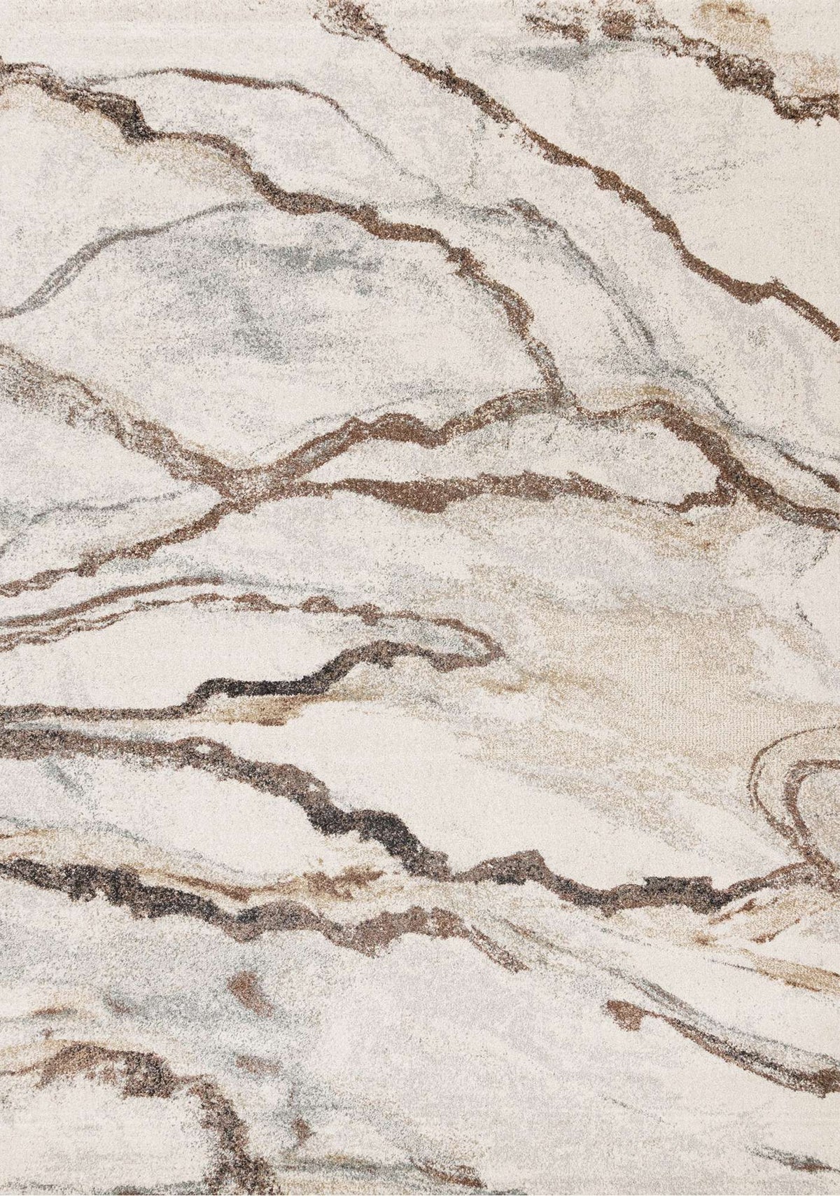 Tapis Valcartier – motif beige et gris, abstrait (Kalora Mae 34068/6262) – Meubles TOCO