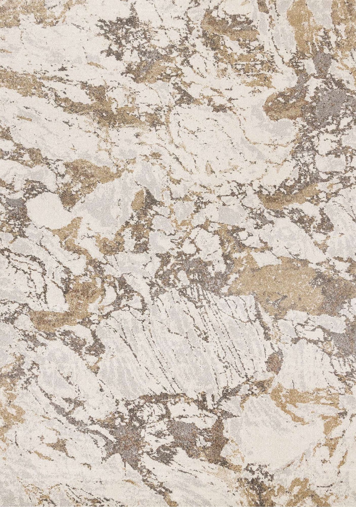Tapis Valcartier – motif beige et gris, effet vieilli (Kalora Mae 34082/6282) – Meubles TOCO
