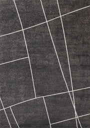 Gris et blanc / 5'3" x 7'7"