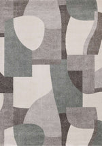 Tapis Valcartier – motif bleu et gris (Kalora Mae 34204-6242) – Meubles TOCO