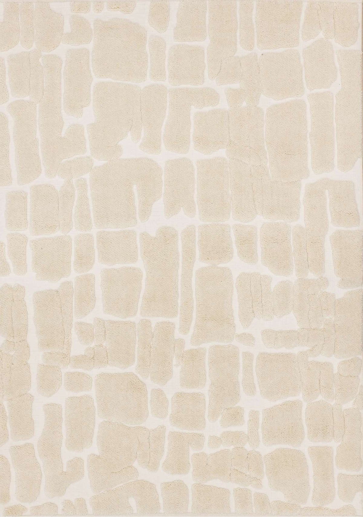Tapis Montmorency – motif crème et blanc (Kalora Mareeba 1413-RO66) – Meubles TOCO