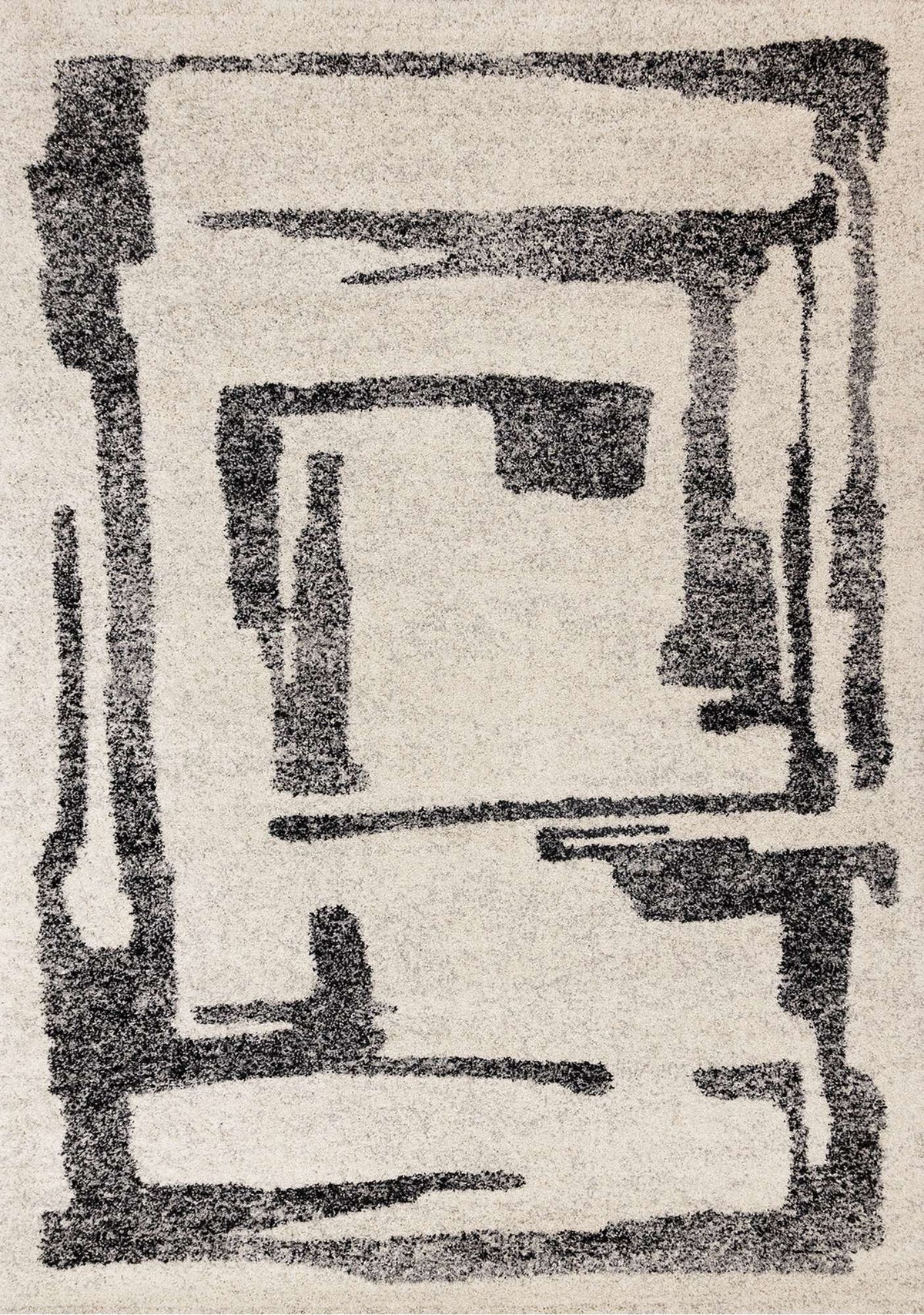 Tapis Rawdon – motif noir et blanc (Kalora Marquis 23403/6258) – Meubles TOCO