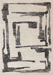 Noir et blanc / 5'3" x 7'7"