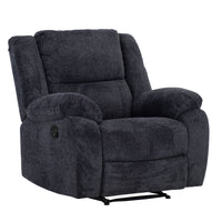 Chaise Inclinable Gris Foncé / Polyester / Matthews