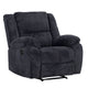 Chaise Inclinable Gris Foncé / Polyester / Matthews