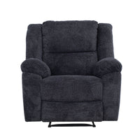Chaise Inclinable Gris Foncé / Polyester / Matthews