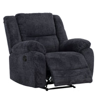 Chaise Inclinable Gris Foncé / Polyester / Matthews