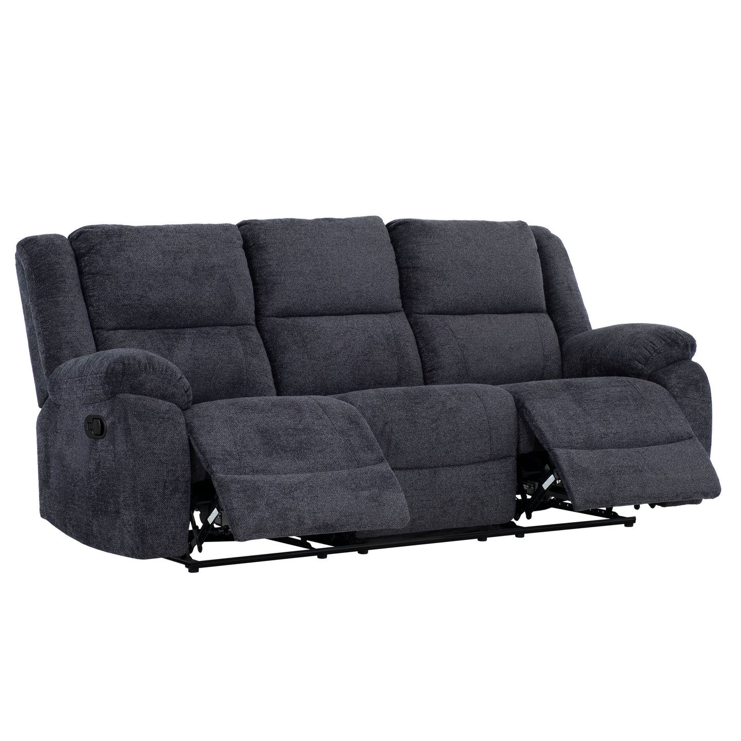 Sofa Inclinable Gris Foncé / Polyester / Matthews