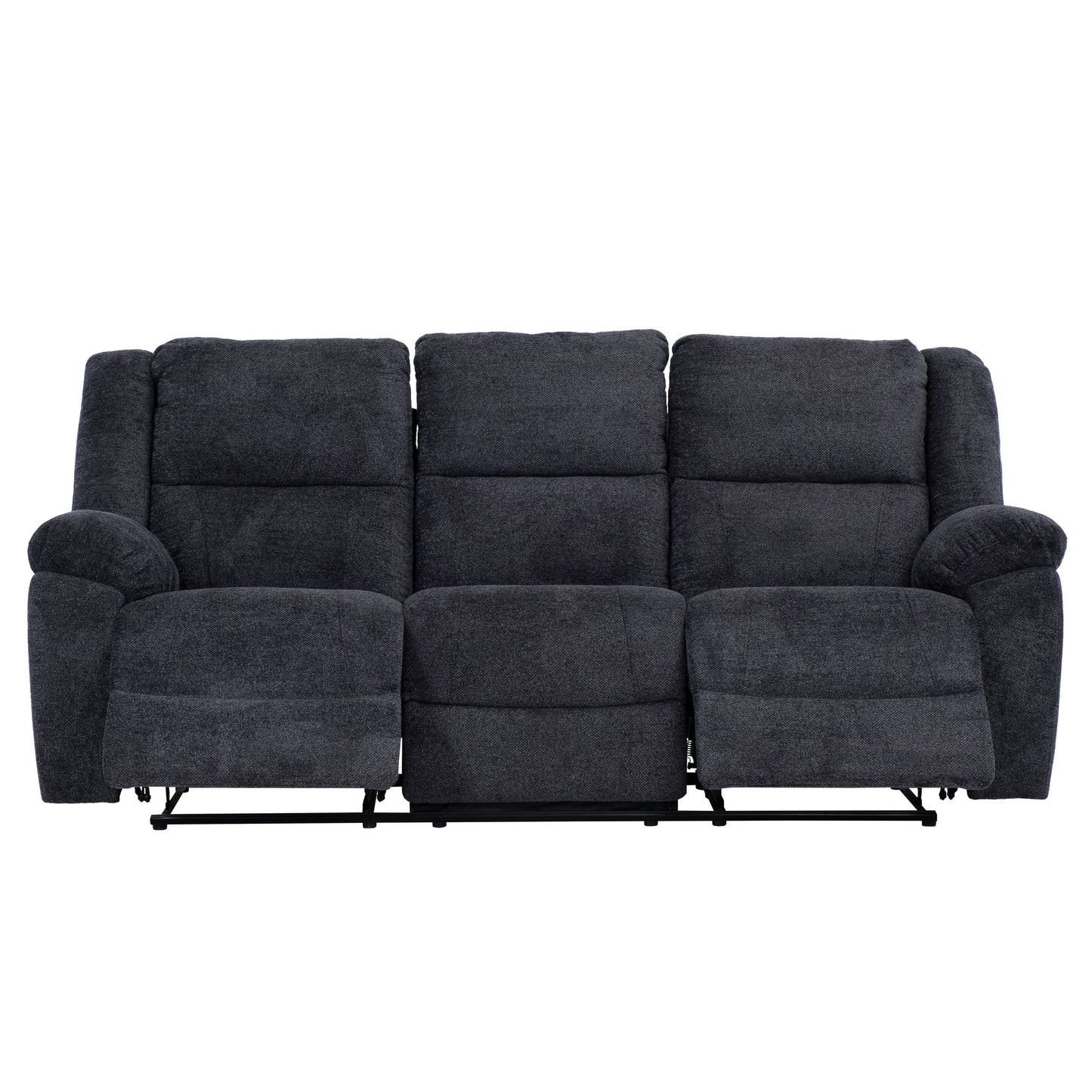 Sofa Inclinable Gris Foncé / Polyester / Matthews