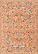 Tapis Joliette – motif bleu et crème (Kalora Meadow X779-WT15) – Meubles TOCO
