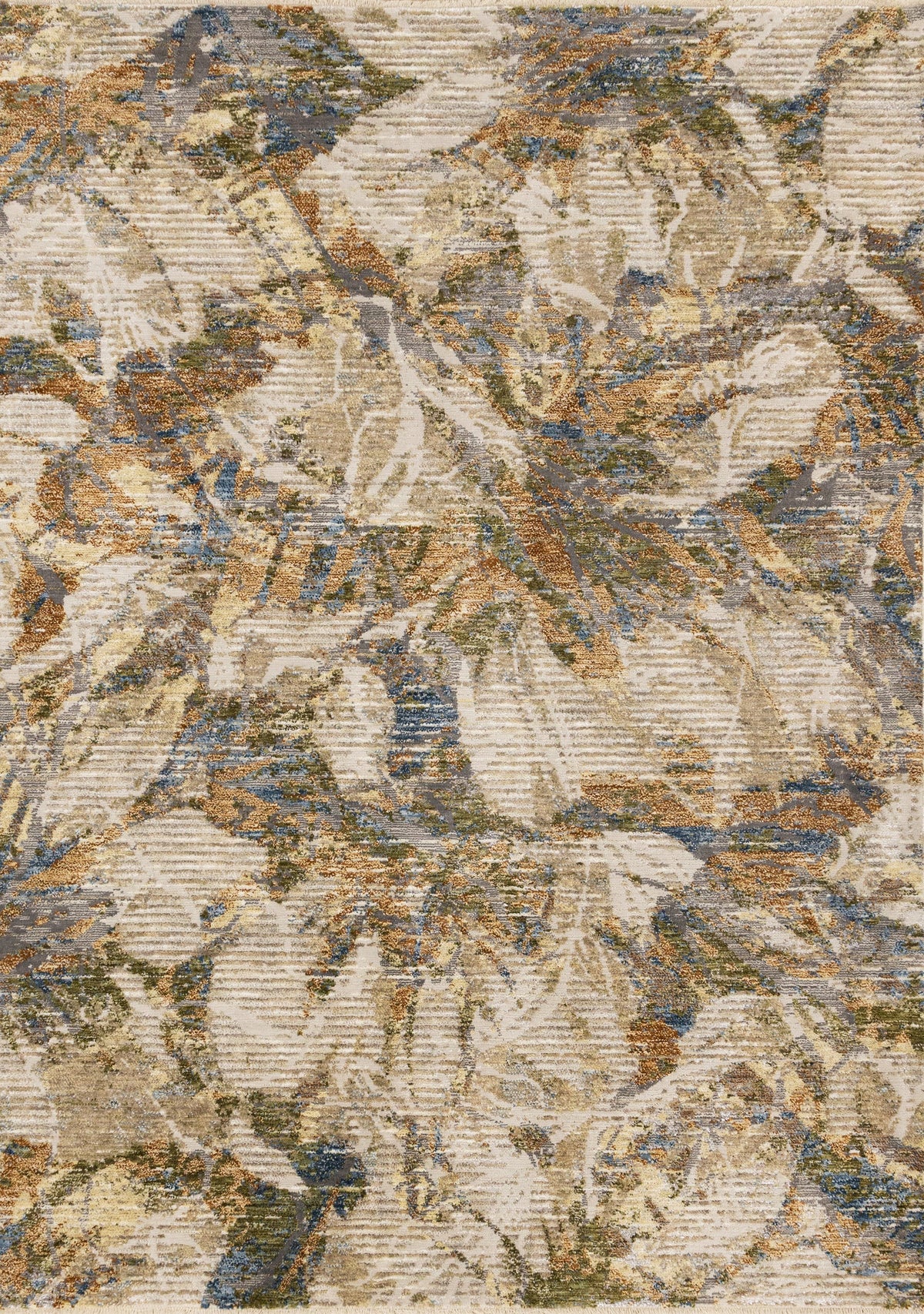 Tapis Berthier – motif bleu et vert (Kalora Milo Y217-WV14) – Meubles TOCO