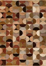 Tapis Shawinigan – motif beige et brun (Kalora Monarch M837-5515) – Meubles TOCO