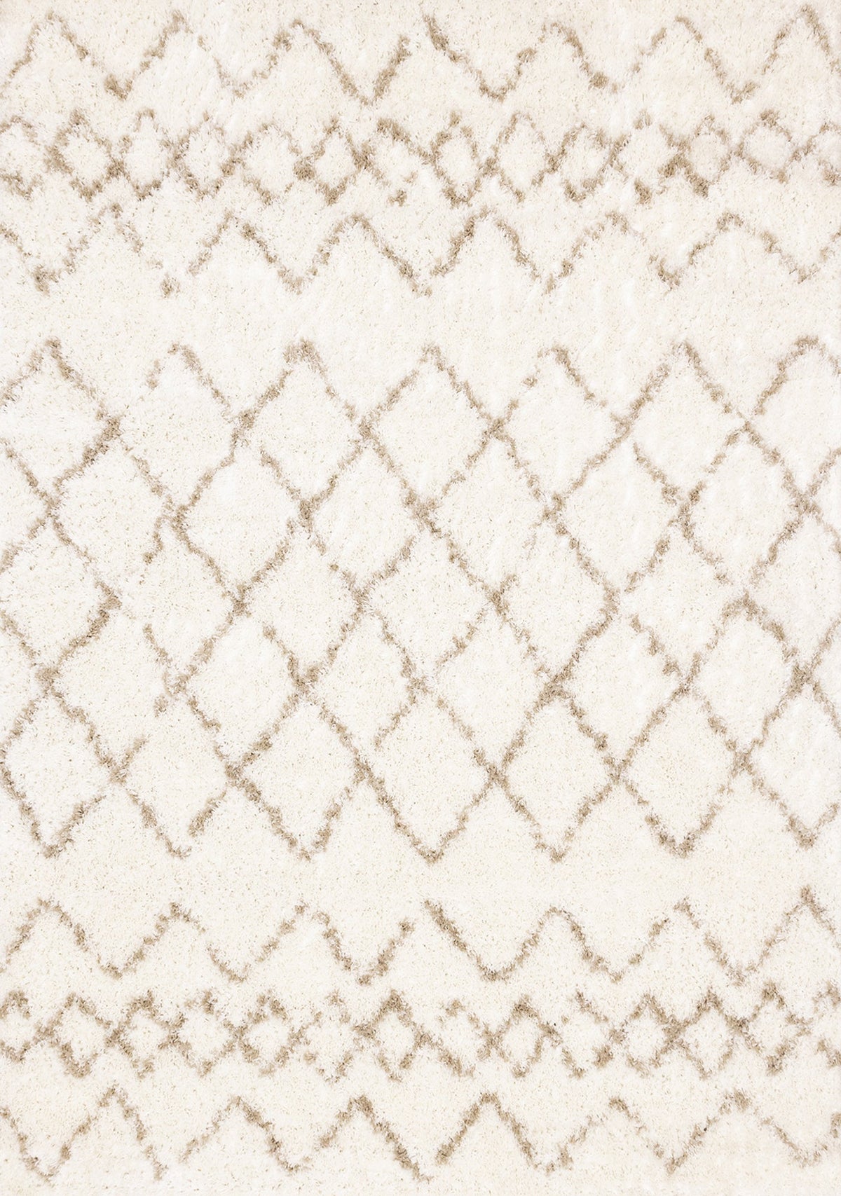 Tapis Gaspé – motif beige et crème, ethnique (Kalora Pascal H552/3212) – Meubles TOCO