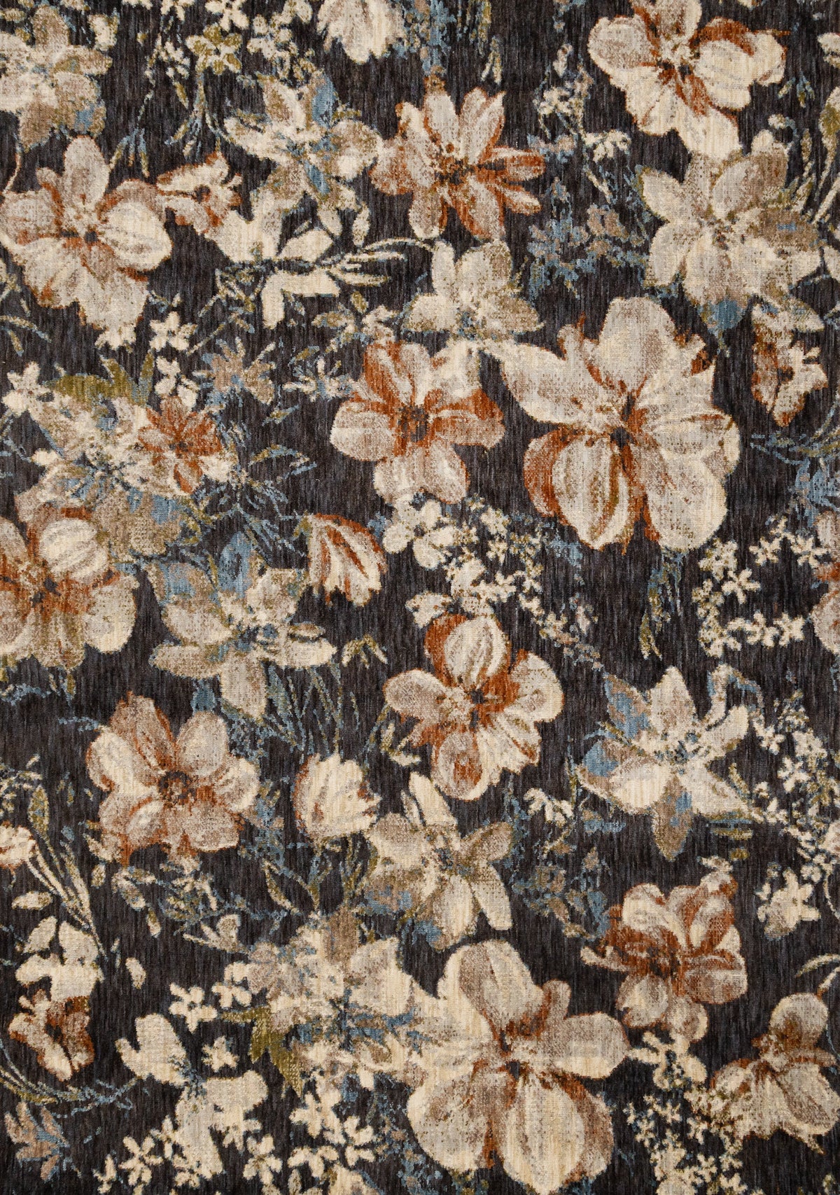 Tapis Natashquan – motif bleu et crème (Kalora Paxton X786-FZ35) – Meubles TOCO