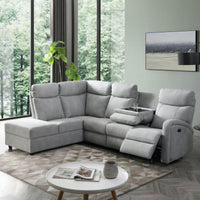 Sofa Sectionnel Inclinable/ Bordeaux