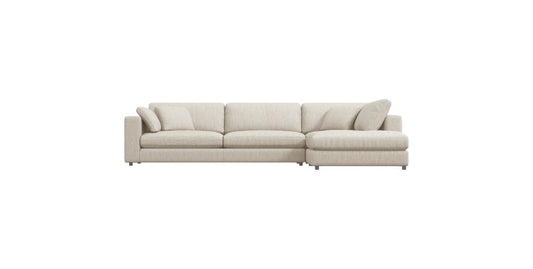Sofa Sectionnel Beige Joelle