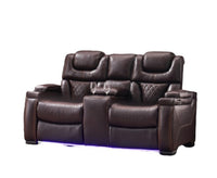 Causeuse Inclinable / Brun / Lexus