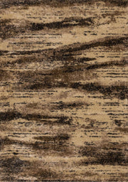 Beige et noir, abstrait / 5'3" x 7'7"