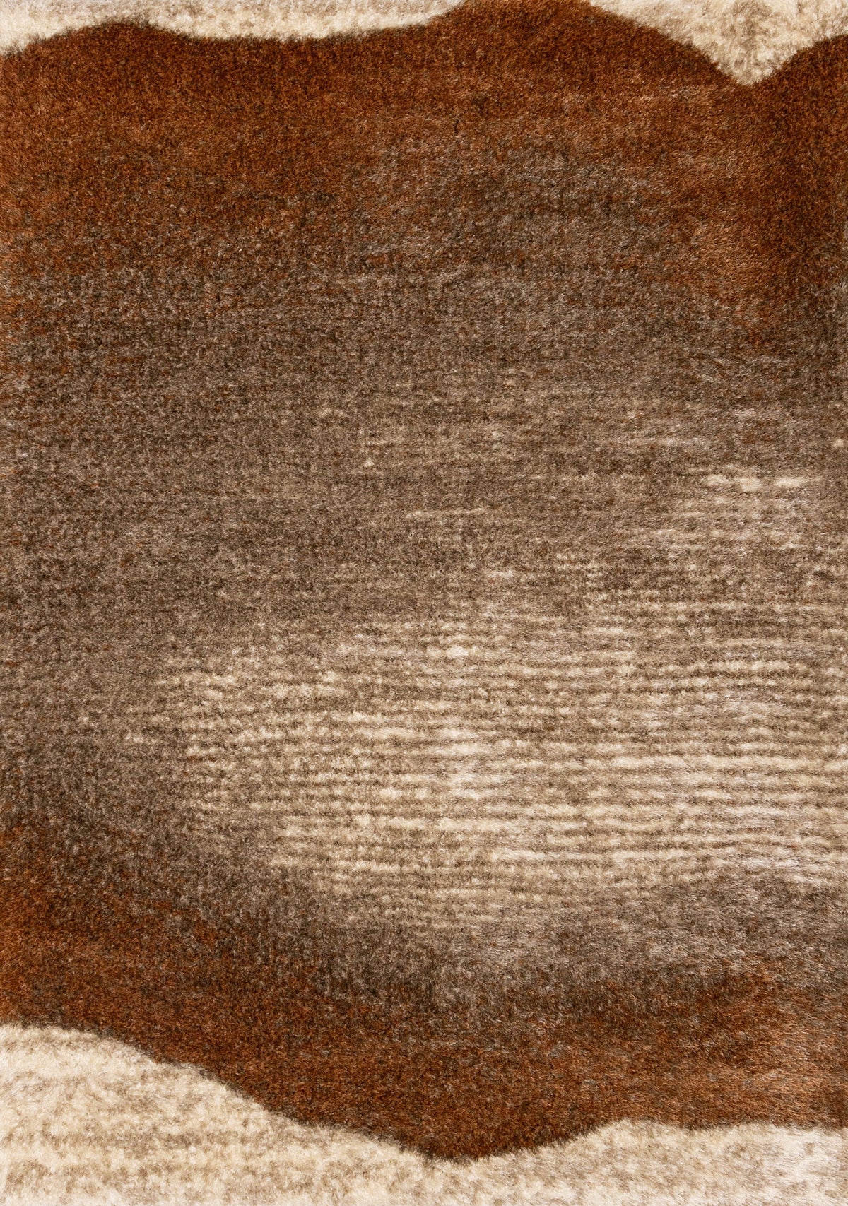 Tapis Lanoraie – motif brun et crème (Kalora Posh Y616-MC67) – Meubles TOCO