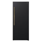 Réfrigérateur-congélateur convertible Forno Maderno noir FFFFD1722-28BLK-RS – porte à droite – vue de face – Meubles TOCO