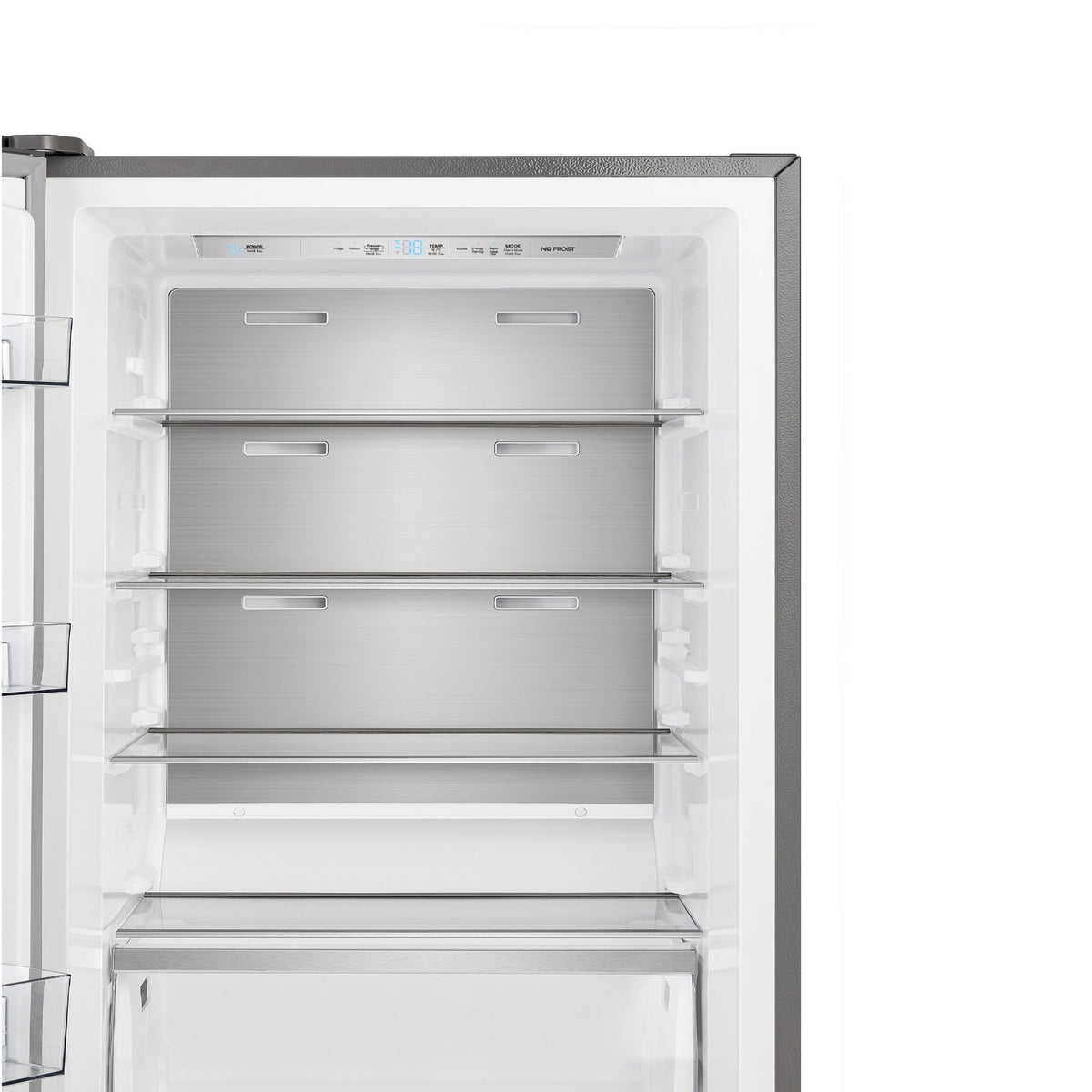 Réfrigérateur-congélateur convertible Forno Maderno inox FFFFD1722-28LS – tablettes – Meubles TOCO