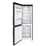Réfrigérateur Forno Custodia noir FFFFD1766-24BLK-LS – portes ouvertes – Meubles TOCO