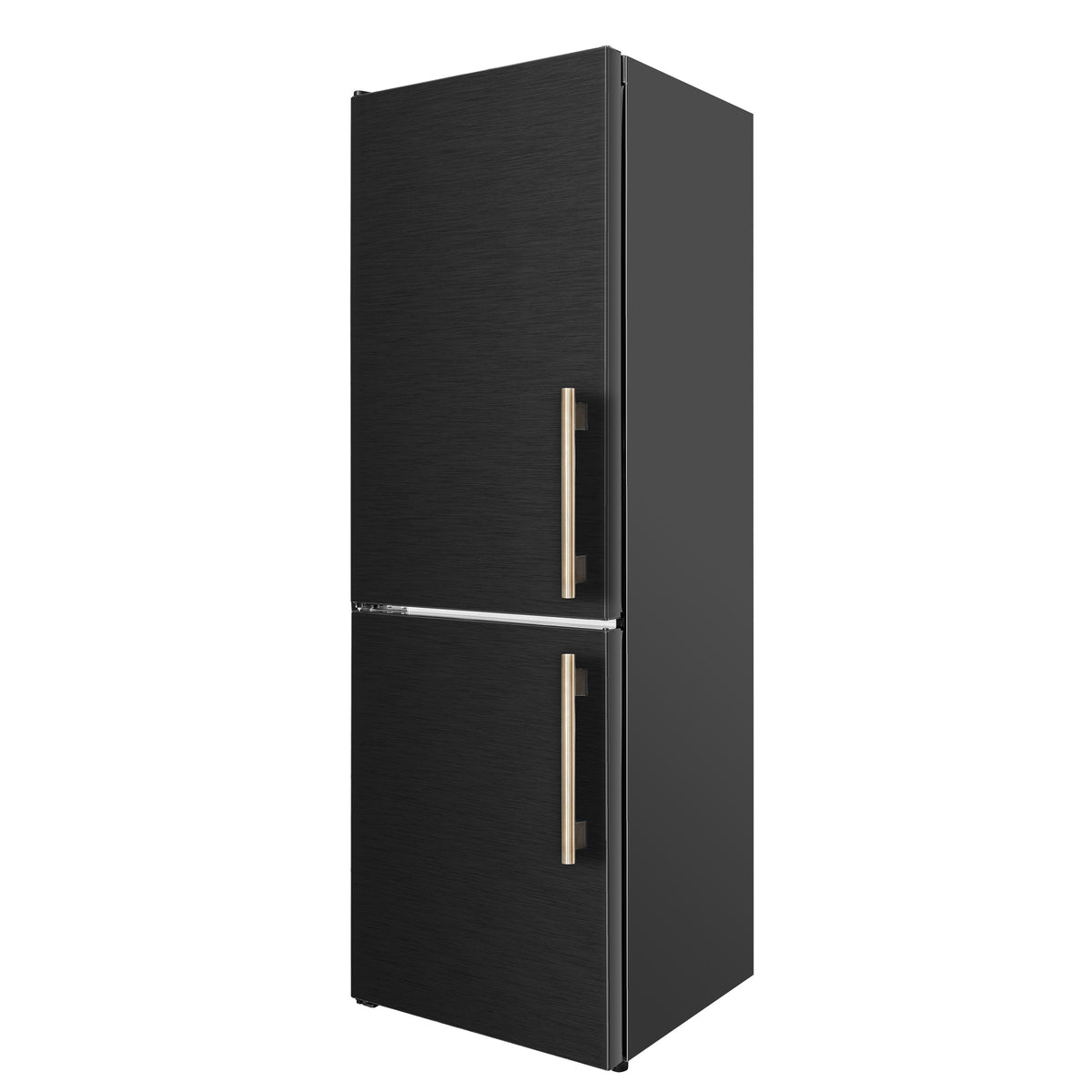 Réfrigérateur Forno Custodia noir FFFFD1766-24BLK-LS – vue de trois quarts – Meubles TOCO