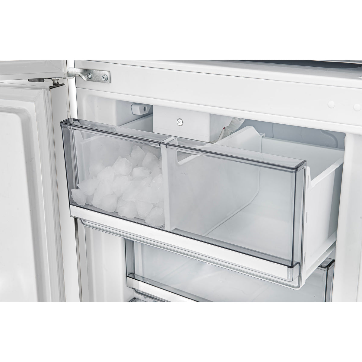 Réfrigérateur Forno Custodia blanc FFFFD1766-24WHT-LS – machine à glaçons (porte à gauche) – Meubles TOCO