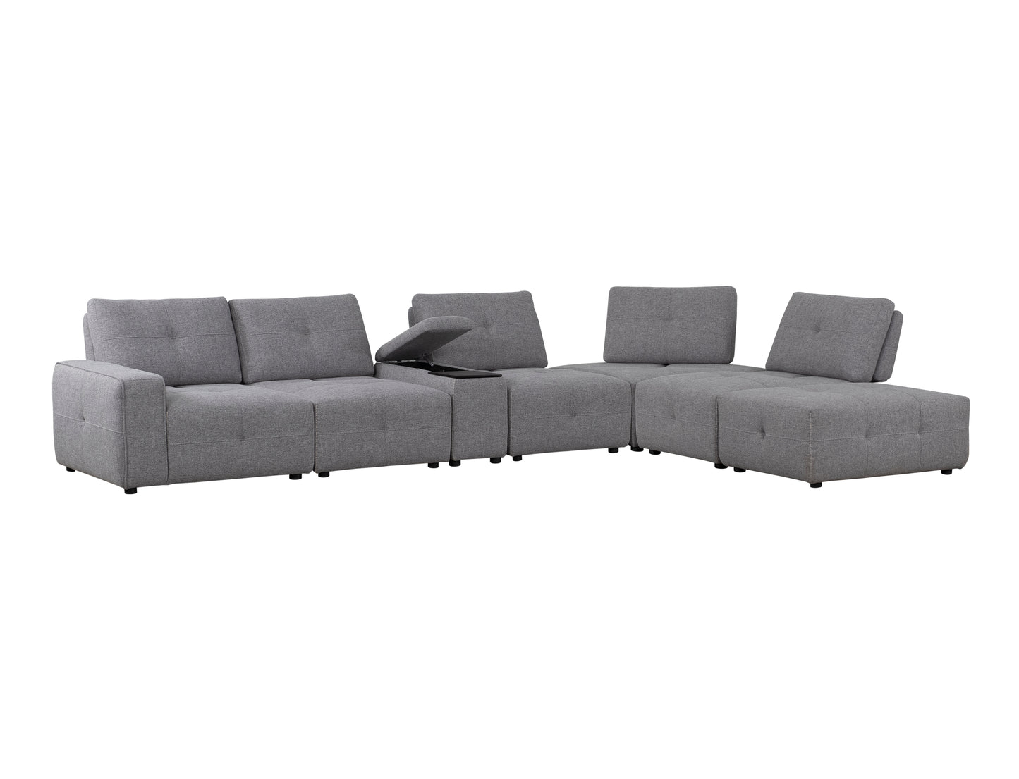 Sofa sectionnel Modulaire Rohan | Gris |