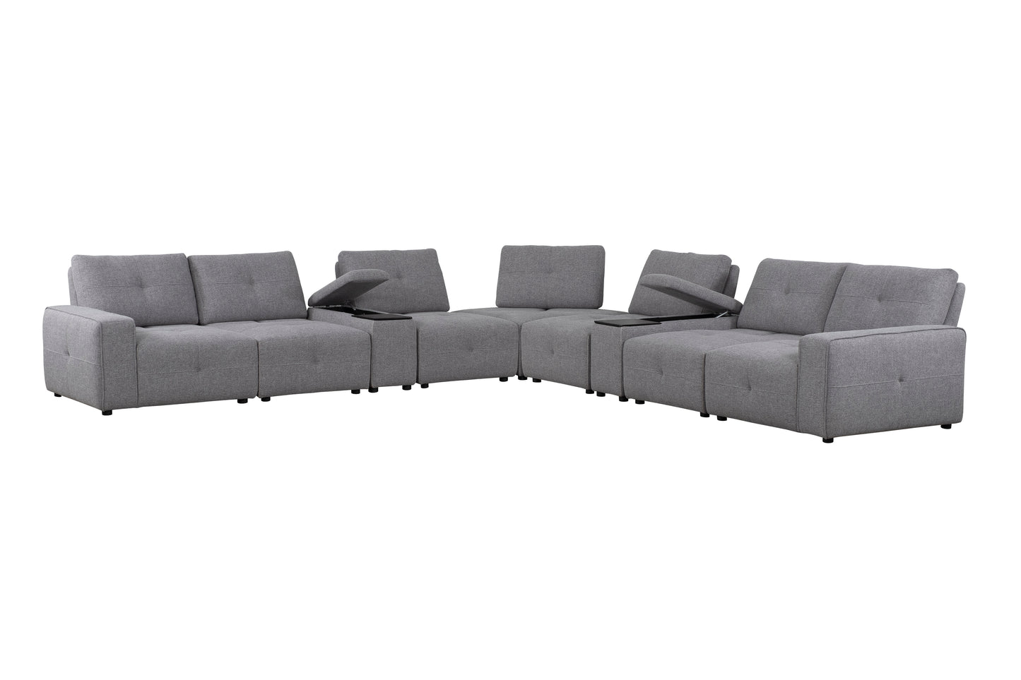 Sofa sectionnel Modulaire Rohan | Gris |