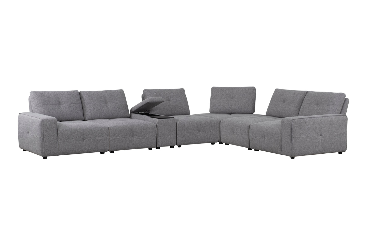 Sofa sectionnel Modulaire Rohan | Gris |