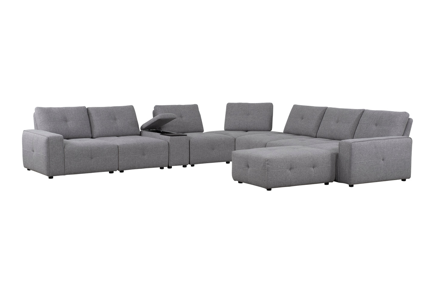 Sofa sectionnel Modulaire Rohan | Gris |