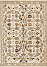 Beige et noir / 5'3" x 7'10"