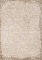 Tapis Dunham – motif taupe et blanc, à bordure (Kalora Sawyer X582-EK34) – Meubles TOCO