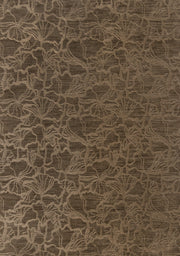 Vert et taupe / 5'3" x 7'5"