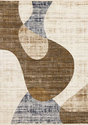 Beige et bleu 3 / 5'3" x 7'10"
