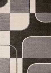 Noir et gris / 5'3" x 7'7"
