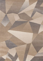 Beige et gris / 5'3" x 7'7"
